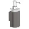 Image de Hewi, Distributeur de savon + porte-savon, Distributeur de savon SYSTEM 900 H gris foncé Perlglim mat profond Sp Kr-Gl