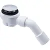 Image de Viega, Siphon,  iuk liad    Domoplex du o pad klo  iuk liad    su dangteliu 52mm chromas (126582) (Ensemble de drainage)