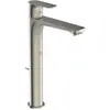 Image de Ideal Standard, Robinetterie de salle de bains, Robinetterie de lavabo pour vasque à poser Connect Air argent storm brossé A7025GN