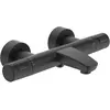 Image de Ideal Standard, Robinetterie de salle de bains, Robinet de baignoire avec thermostat Ceratherm T25 silk black matt A7544XG