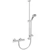 Image de Hansa, Système de douche, Robinet de douche Hansaunita, barre de support de douche 952 mm, 3 jets, chromé, 48130131
