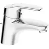 Image de Hansa, Robinetterie de salle de bains, Hansamix XS Mitigeur de lavabo, avec vidage, avec frein à eau, saillie : 127mm, 01102283