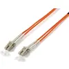 Image de equip Câble patch à fibre optique LC->LC multimode duplex OM2 ou (1 m), Câble réseau