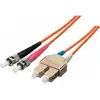Image de equip Câble patch fibre optique ST->SC monomode duplex OS2 ge (2 m), Câble réseau