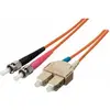 Image de equip Câble patch à fibres optiques ST->ST monomode duplex OS2 ge (10 m), Câble réseau