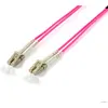 Image de equip Câble de raccordement FO HF LC/LC 50/125u OM4 2m violet (2 m), Câble réseau