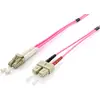 Image de equip Câble patch à fibre optique HF LC/SC 50/125u OM4 2m violet (2 m), Câble réseau