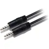 Image de equip Prise de câble audio Mâle/Mâle (2.50 m, Câble AUX), Câble audio