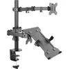 Image de equip Desk Mount Bracket (Tables, 32", 16 kg), Support de moniteur, Noir