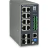 Image de LevelOne Commutateur IGU-1271 (12 ports), Switch réseau, Noir, Gris