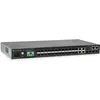 Image de LevelOne 20 x SFP, /100/1000 RJ-45/SFP, 4 x SFP + liaison montante, 1 x RJ-45 RAM, 100-240VAC (28 ports), Switch réseau, Noir