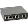 Image de LevelOne Switch 5x GE GEP-0523 4xPoE (5 ports), Switch réseau, Noir