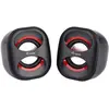 Image de equip Mini, Haut-parleur PC, Rouge, Noir