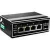 Image de Level One Switch 5x Ge Igp-0502 Din-rail.-40°c To 75°c Poe