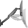 Image de equip Support mural 17"-32"/564mm 1TFT avec vision à 360 (Mur, 32", 9 kg), Support de moniteur, Noir