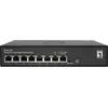 Image de LevelOne Commutateur 8x GE GES-2208 Hilbert 10 (8 ports), Switch réseau, Noir