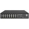 Image de LevelOne Commutateur 16x GE GES-2216 Hilbert 10 (16 ports), Switch réseau, Noir