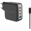 Image de Conceptronic Chargeur 4Port 100W,3xUSB-C,3-in-1 USB-A PD sw (100 W), Chargeur USB, Noir