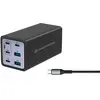 Image de Conceptronic Chargeur Mural Usb-a Et Usb-c Ozul06be 200w