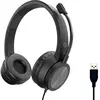 Image de Conceptronic Headset Geräuschunterdrückung,USB,2.0m schwarz (Filaire, USB-A), Casque micro de bureau, Noir