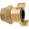 Image de Karasto, Raccord de tuyau + connecteur de tuyau, Raccord fileté GEKA plus 2000 laiton filetage mâle G 1/2   tournant