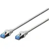 Image de Digitus CAT 5e F-UTP câble patch PVC AWG 26/7 longueur 0,5 m couleur gris (F/UTP, CAT5e, 0.50 m), Câble réseau