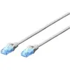 Image de Digitus CAT5e U-UTP Patchk.,3m, Gris (UTP, CAT5e, 3 m), Câble réseau