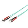 Image de Digitus Câble de brassage multimode OM 3 à fibre optique, ST / ST (3 m), Câble réseau