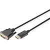 Image de Digitus DisplayPort   DVI-D (3 m), Câble vidéo, Noir