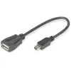 Image de Digitus Adaptateur Usb 2.0 Mini B 20 Cm