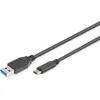 Image de Digitus USB C - USB A (1 m, USB 3.2 Gen 1), Câble USB
