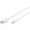 Image de Digitus DB-600106-010-W (1 m, USB 2.0, 12 W), Câble USB