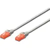 Image de Digitus Cordon de raccordement CAT 6 U/UTP - LSZH (UTP, CAT6, 1.50 m), Câble réseau