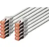 Image de Digitus CAT6 S-FTP Patchk. 3m, gris (S/FTP, CAT6, 3 m), Câble réseau