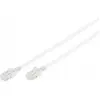 Image de Digitus Câble de raccordement fin CAT 6 U/UTP, LSZH (UTP, CAT6, 3 m), Câble réseau