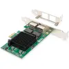 Image de Digitus Carte PCI Express Dual Gigabit Ethernet, 2 ports (Mini PCI Express), Carte réseau, Argent