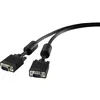 Image de Renkforce Câble pour moniteur SVGA avec noyaux en ferrite 1,8 m (1.80 m), Câble vidéo, Noir