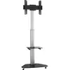 Image de myWall Hp 1 D (40 kg, 31" - 70"), Pied TV, Noir, Argent