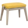 Image de K&M 13942 Banc de piano Banc gris, siège en vinyle jaune, Instrument de musique à clavier : accessoires, Gris, Jaune