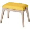 Image de K&M 13946 Banc de piano Banc gris, siège en velours jaune, Instrument de musique à clavier : accessoires, Gris