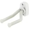 Image de K&M 16280 Support mural pour guitare (Contrebasse, Guitare, Guitare électrique), Pied + support pour instrument, Blanc