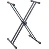 Image de K&M Stand de claviers 18990 (Clavier), Pied + support pour instrument, Noir
