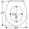 Image de Hamberger, Abattant WC, WC-Sitz Lago