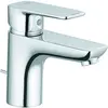 Image de Kludi, Robinetterie de salle de bains, Pure&Style Robinet de lavabo résistant à l'eau, robinet de salle de bain chromé
