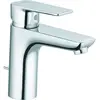 Image de Kludi, Robinetterie de salle de bains, PURE & STYLE Robinetterie de lavabo 100 avec vidage métallique chromé