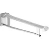 Image de Keuco, Poignées + Aides pour la salle de bain, Barre d'appui pliante PLAN CARE WT 650mm Alu sil-elo/sw