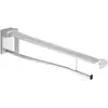 Image de Keuco, Dérouleur de papier toilette, Barre d'appui pliante WC PLAN CARE 700mm, chromé/gris clair 700 mm, chromé/gris clair