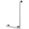 Image de Keuco, Poignées + Aides pour la salle de bain, Poignée coudée Plan Care 90 46,5 x 76,5 cm chrome 34906