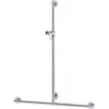 Image de Keuco, Poignées + Aides pour la salle de bain, Main courante de douche PLAN CARE m Bsta 682/1263mm alu argenté/cuivré