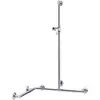 Image de Keuco, Poignée pour meuble, Main courante de douche PLAN CARE m Bsta 1097/1297/1263mm Al sil-elo/vc